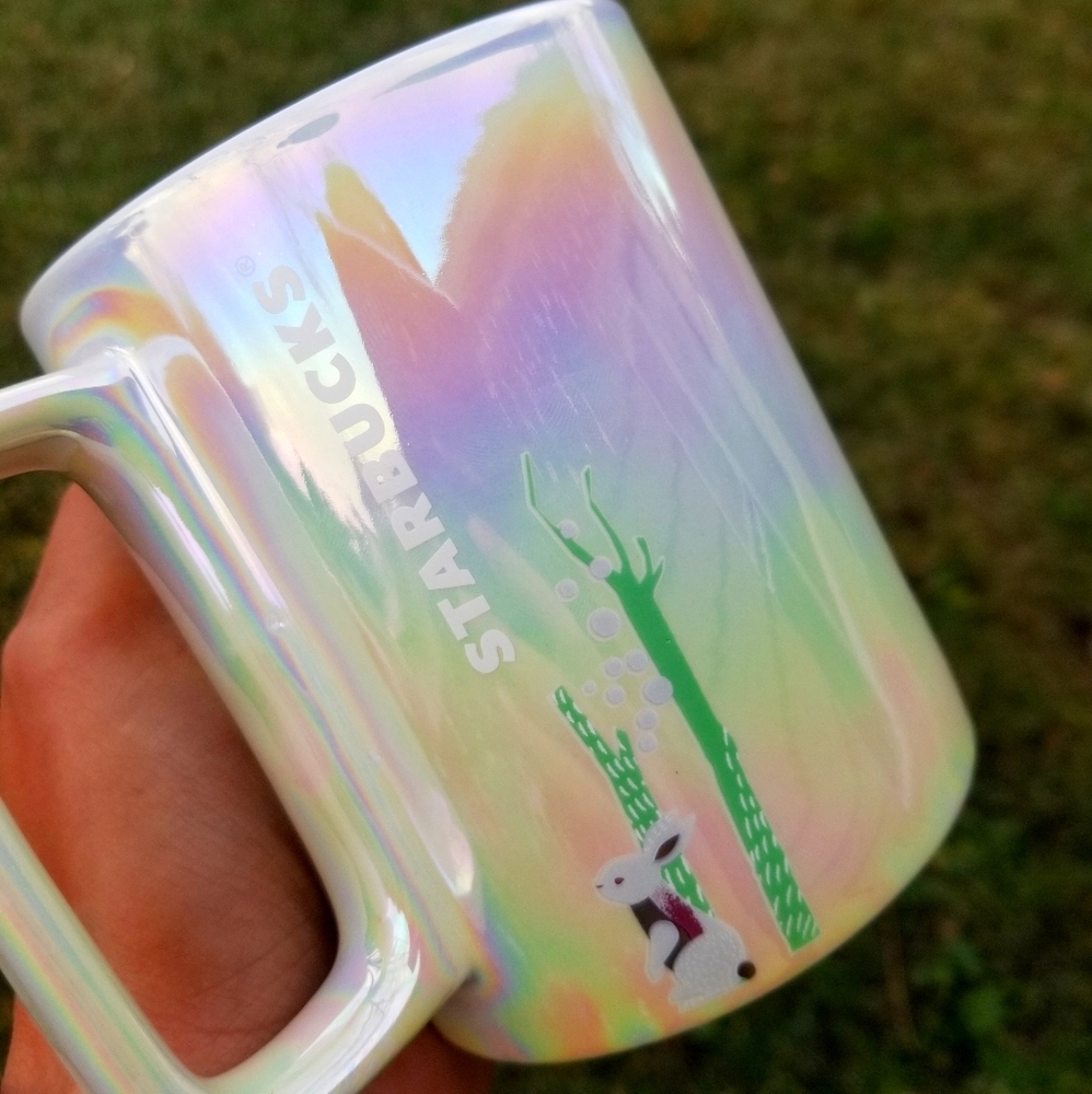 🆕️Starbucks, Iridescent Holiday Ceramic Mug - Picture 7 of 9